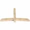 Ekena Millwork Bellingham Rough Sawn Timber Gable Bracket, Douglas Fir, 84"W x 53"H x 6"D x 6"F, 15/12 Pitch GBW084X53X0606BEL00RDF - alternate 3